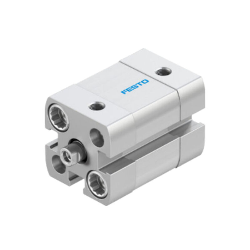 ADN-12-5-A-P-A Piston Pneumatic Cylinder DNA Series Double Acting 20mm Stroke 12mm Rod Wrought Aluminium Alloy
