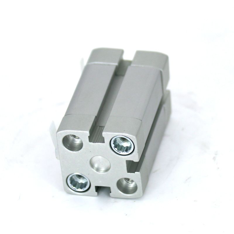 ADN-12-40-A-P-A 536210 Kompak 12mm Alloy Aluminium Piston Cylinder dengan 40mm Stroke untuk aplikasi industri