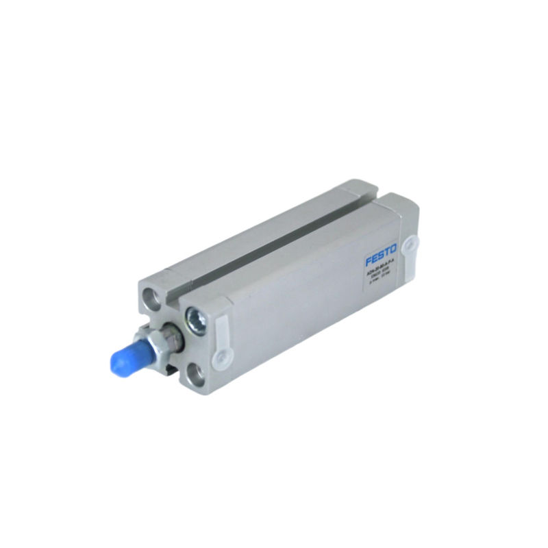 ADN-16-10-A-P-A Pneumatic Piston Cylinder 10mm Stroke 16mm Piston Rod Dia. 0,12 MPa - 1 MPa Tekanan Operasi