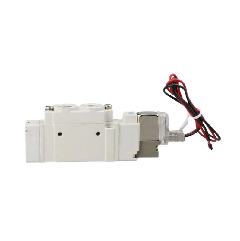 SMC SY3420-5LZD-C8 Solenoid Valve 3 Posisi Exhaust Center DC24V Ukuran Port Ø8