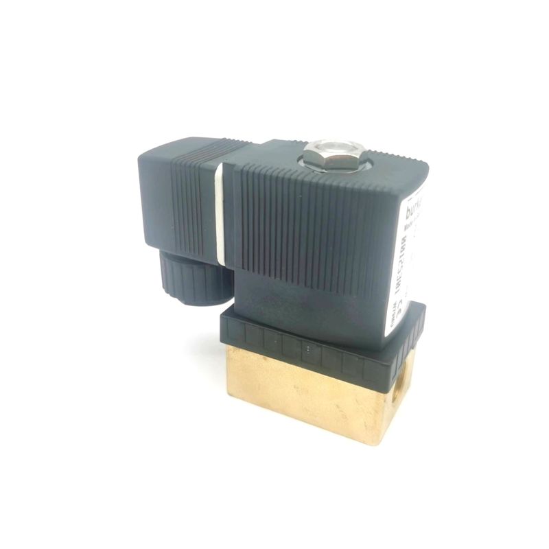 Burkert 00125357 Solenoid Valve 6014D Dibuka secara normal 00125358 00125360 G1/4 DC24V AC24V AC220V