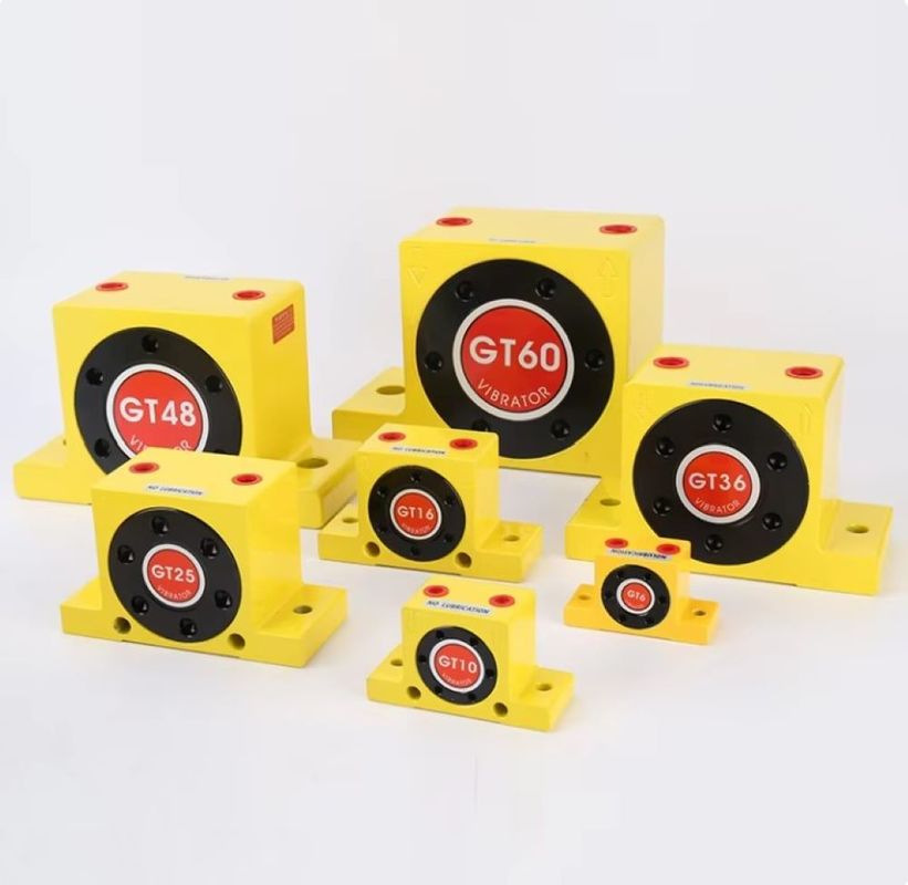 GT8 Centrifugal Force 1070 hingga 12500N Roller Vibrator untuk aplikasi tugas berat