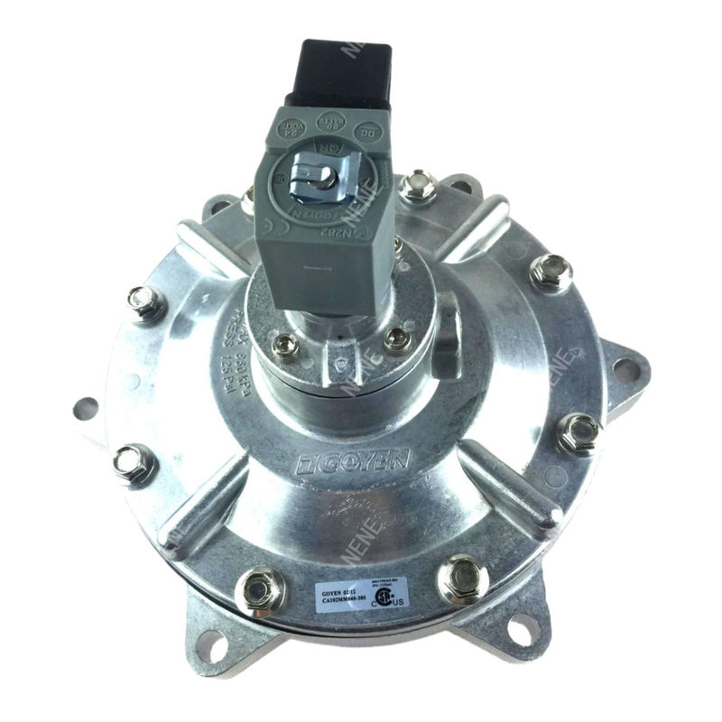 RCA102MM 4′′ MM Series Remote Pilot Pulse Jet Diaphragm Valve Untuk Tangki Pengumpul debu