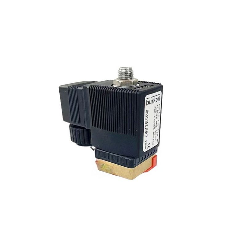 00308507 G1 2/2 Biasanya Ditutup 25 Lubang Aliran FKM Tubuh Katup Kuningan AC24V 8W1-40bar Katup Solenoid Burkert