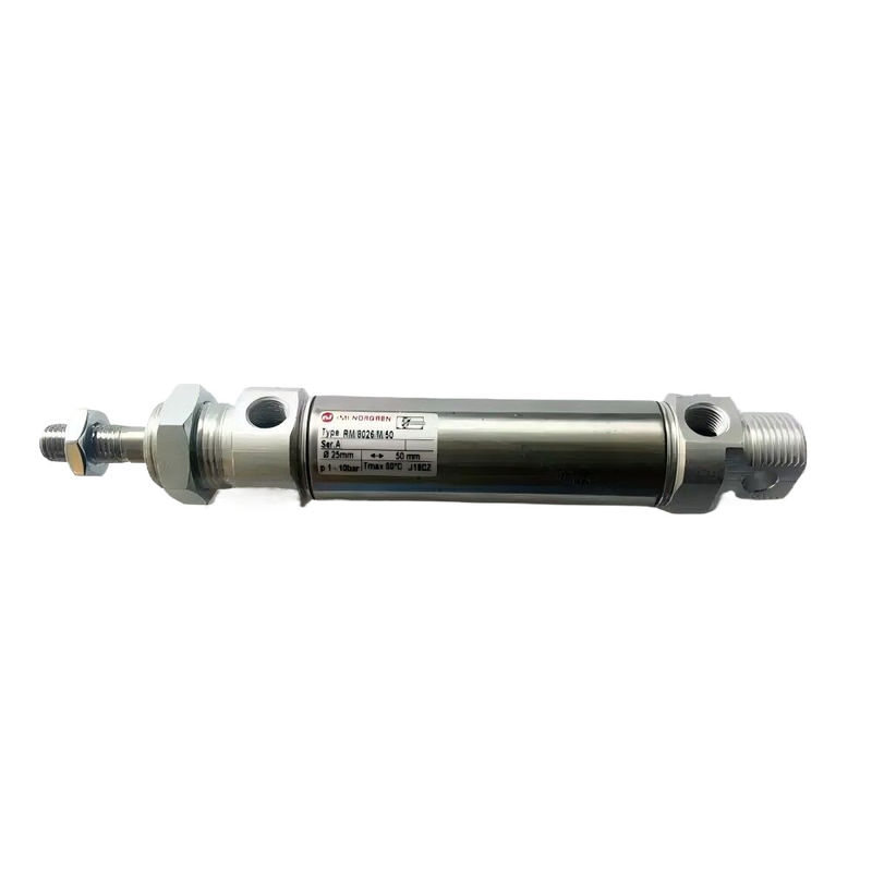 RM/8012/M/50 Silinder Pneumatik Piston Berfungsi Ganda yang awet