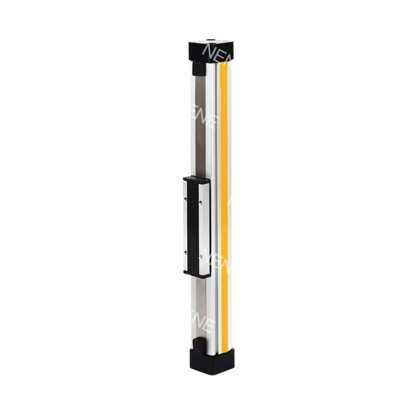 OSP-P16-100/200/300/400 Koneksi Udara Berulir Piston Silinder Pneumatik Profil Aluminium Anodized Pemasangan