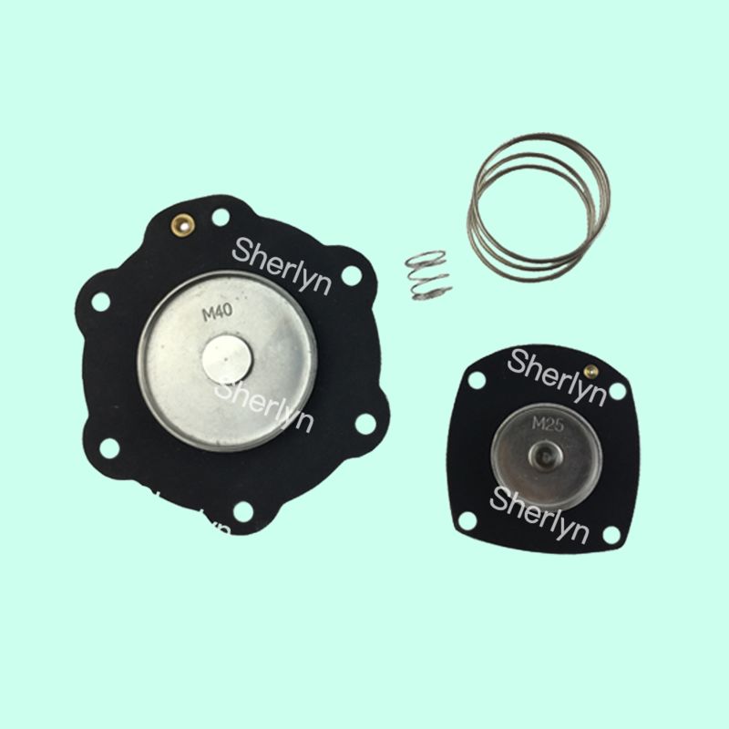 Kit Perbaikan Diafragma Katup Impuls Elektromagnetik 1,5 inci Turbo M40 M25 FP40 FM40 DP40