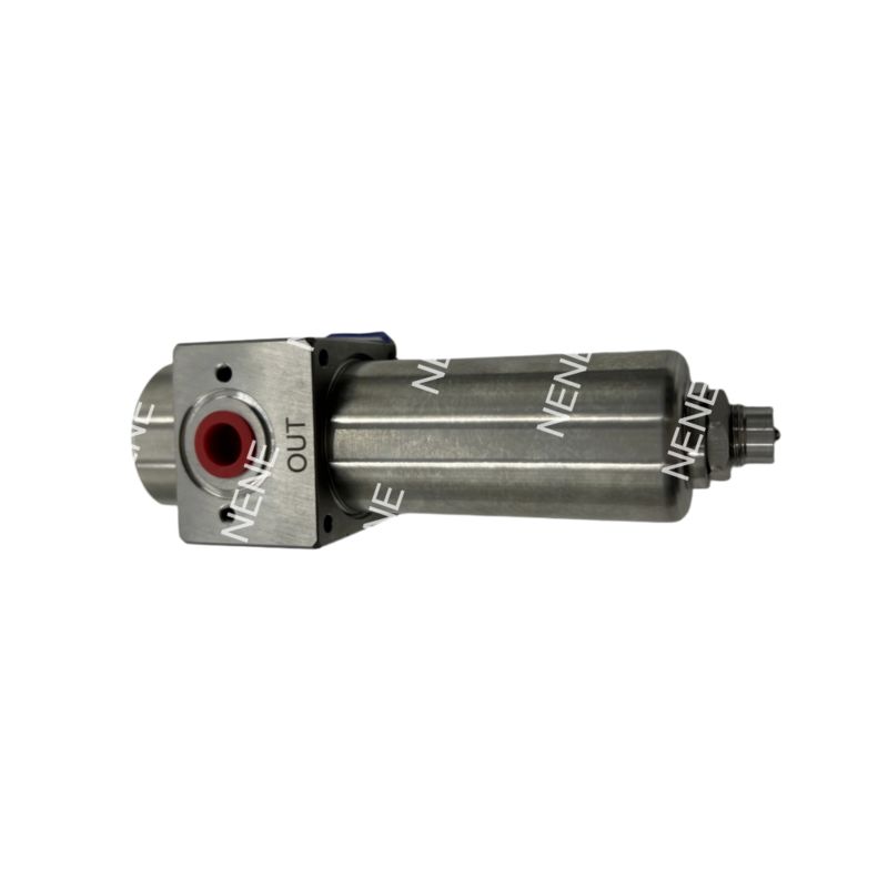 Filter stainless steel SF200 1/4 " ukuran benang Pneumatic Filter Regulator Lubricator