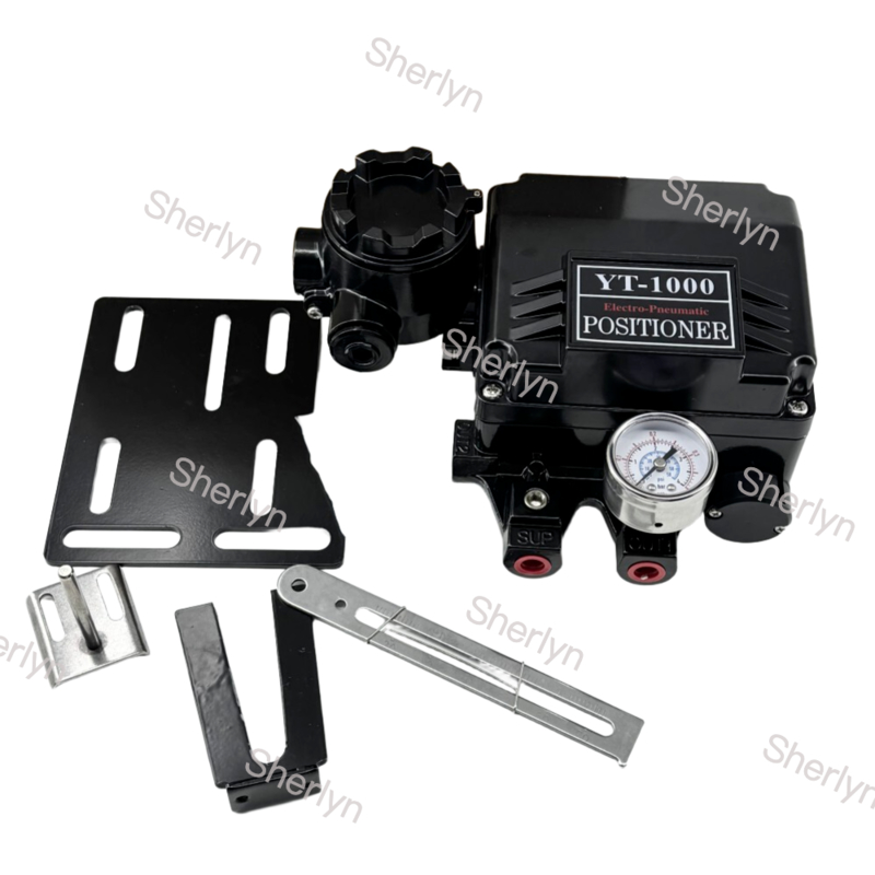 YT-1000L Straight Stroke Pneumatic Valve Regulating Locator Badai-bukti Cerdas Dengan Umpan Balik
