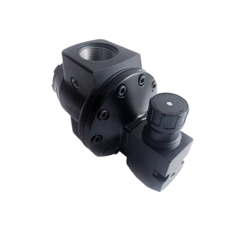 R24-300-RNLA Regulator Manual Aliran Tinggi Seri R24 3/8 PTF 0.7-8 Ba Tanpa Pengukur