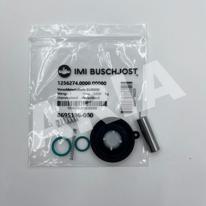 8240100 1256274 Diafragma Tipe Pilot Solenoid Valve G3/8 Kaliber 0,1 ~ 16 Bar IMI BUSCHJOST