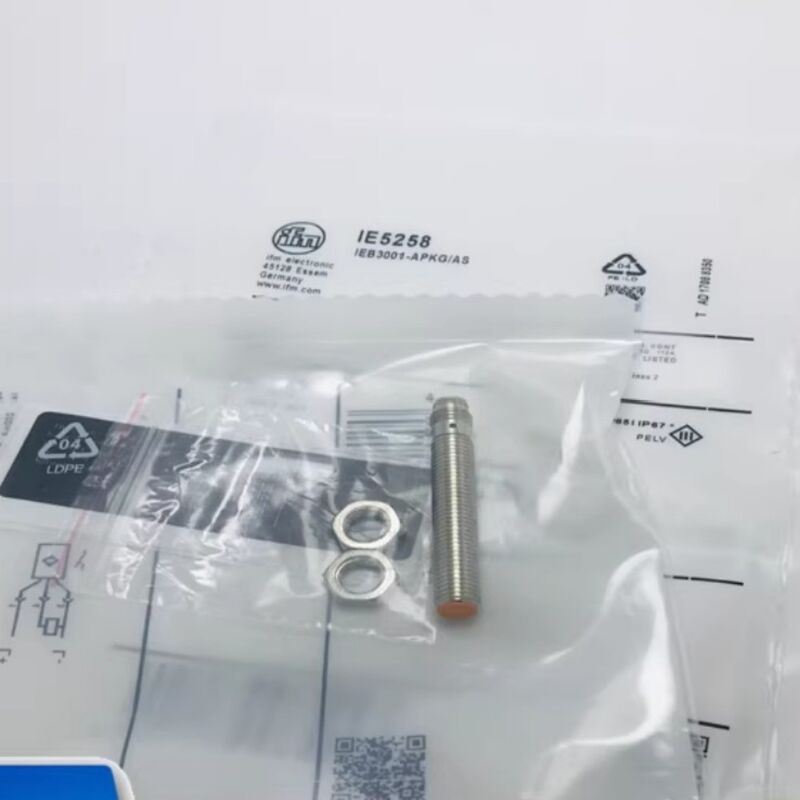 Ifm Efector IE5287 Induktif Proximity Sensor, Silinder, 2mm, DC, PNP-NO, M8 3-Pin, Terlindung