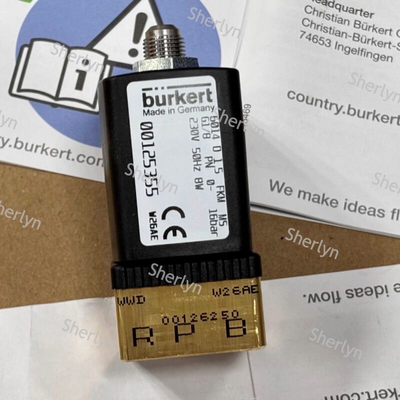 Katup Solenoid Burkert 00221930 6281 Tipe G3/4 2/2 Biasanya Buka DC24V