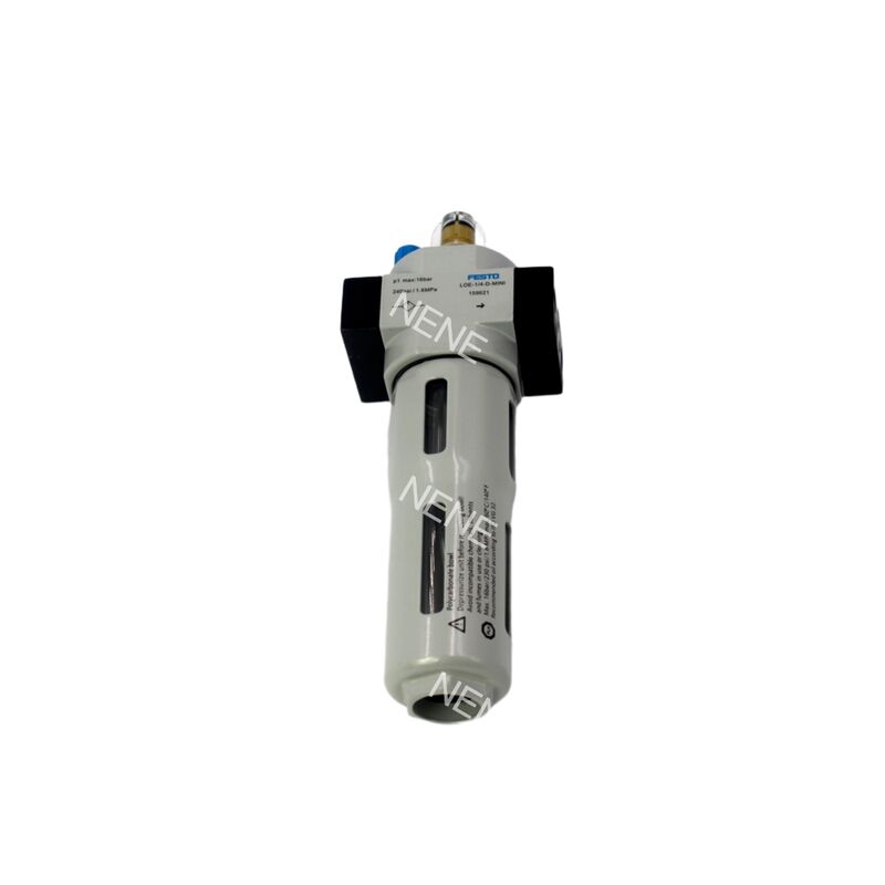 Regulator Tekanan Paduan Seng Festo LR-1/8-D-MINI 159624 Regulator Tekanan Mini Paduan Seng dengan Pengukur 0,5-12 bar