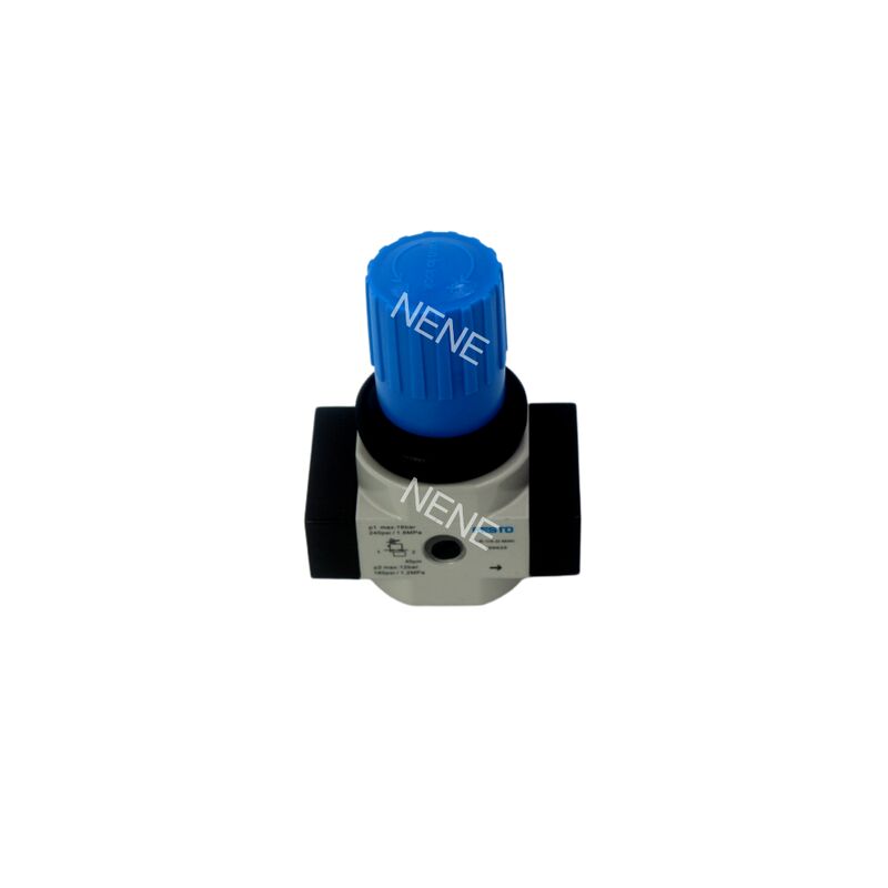 Festo LR-1/4-D-MINI-MPA 8002275 paduan seng dengan MPA Gauge G1/4 0,5-12 bar 1500L/min Kunci Rotary Knob