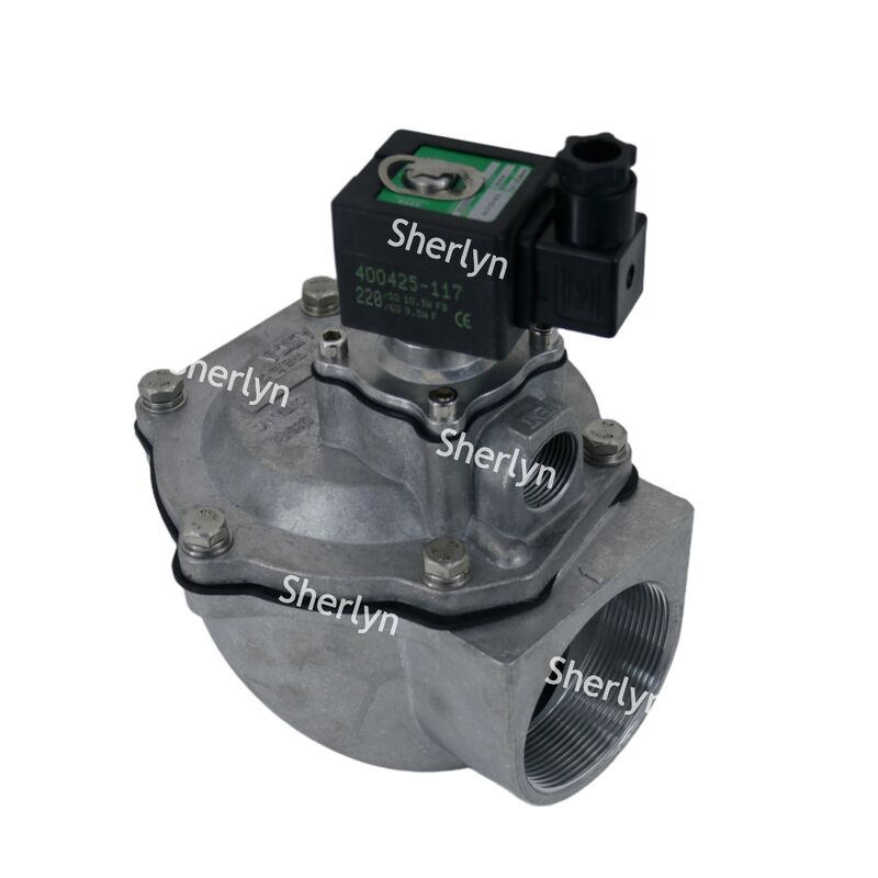2-1/2 Inch Threaded Port Diaphragm Valve ASCO SCG353A051 353 Seri pembersihan debu industri