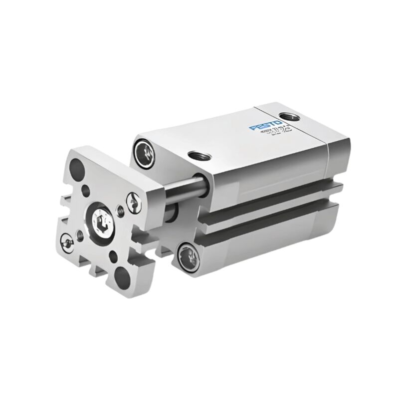 Silinder Kompak Berfungsi Ganda dengan Tongkat Panduan   Festo ADNGF-12-10-P-A, 12mm Bore 10mm Stroke