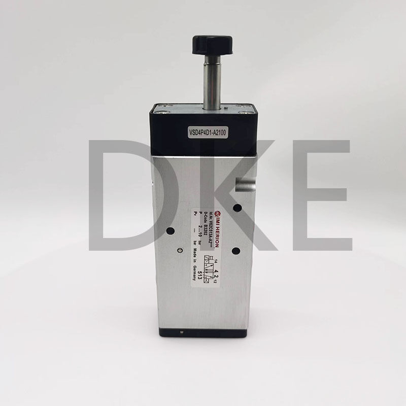 V61B313A-A218J V61B313A-A219J Norgren Solenoid Valve 5 2 Operasi Katup Solenoid Pilot Air Spring Kembali Aktuasi Dirancang untuk Kinerja