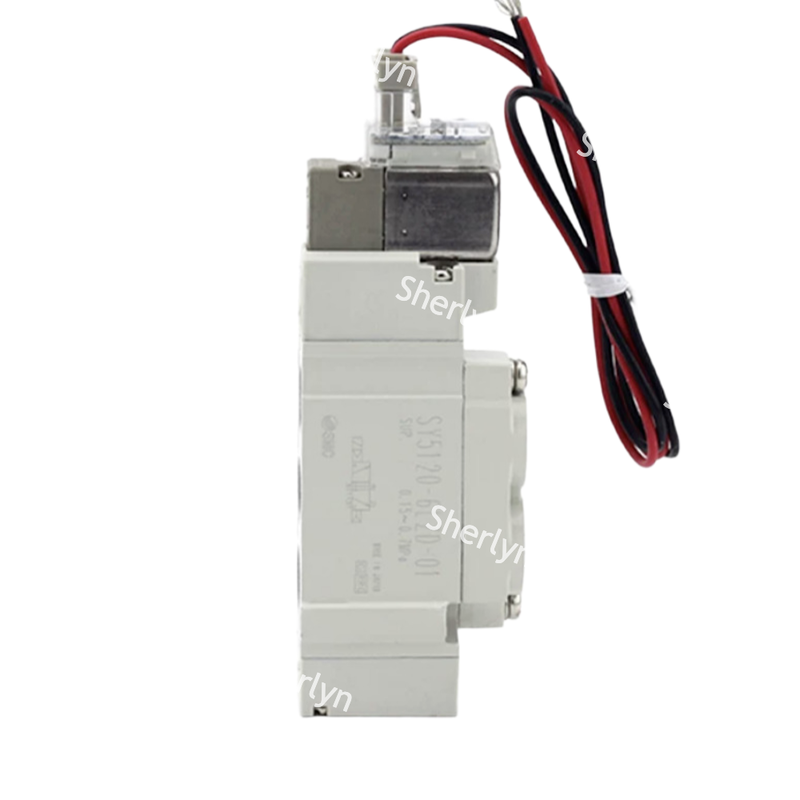 Multifold Mount Compatible SMC SY3120-5LZD-C6 C6 Port Solenoid Valve Drives Pneumatic Grippers of Assembly Fixtures (Pengendali Pneumatik dari Fittings Perhimpunan)