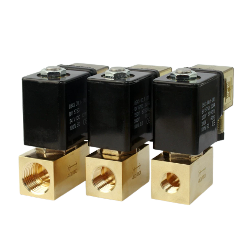 JT22-02 Sabuk Pneumatic Solenoid Valve 2 Way Normal Terkunci Rentang suhu 30 hingga 120 °C Ideal untuk sistem kontrol fluida
