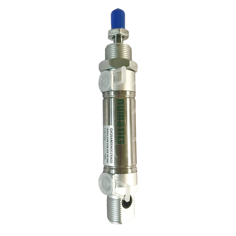 G435AGSN20A00 ASCO NUMATICS Silinder bulat tong baja tahan karat ISO 6432 Silinder dengan ISO 16030