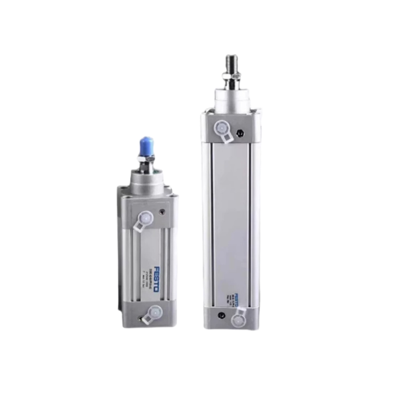 160Mm Stroke Diperpanjang FESTO DNC32-160-PPV-A 163311 Silinder Pneumatik Kerja Ganda Bor 32Mm dengan Bantalan PPV Bilateral Yang Dapat Disesuaikan Secara Independen