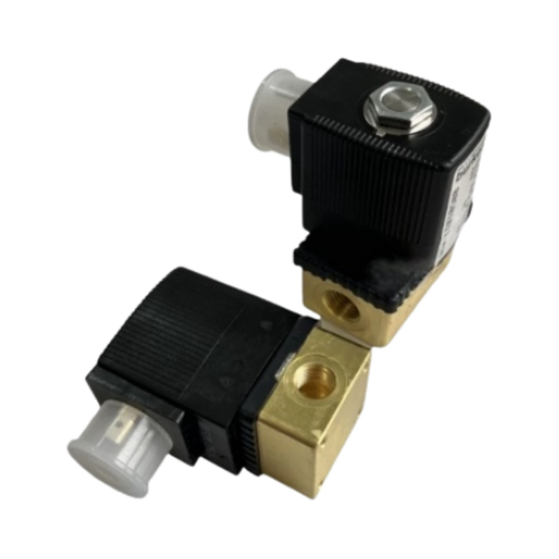 EPDM Seal Material Water Valve 3 Way Ventil Fluid Robust yang terbuka secara normal Dirancang untuk kontrol dalam sistem otomatisasi industri 125359