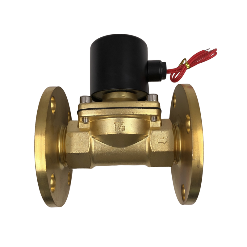Direct Drive Type 2W40 Flange Solenoid Valve Normal Close Type Normal Open Type Industrial Fluid Control Valve untuk sistem otomatisasi