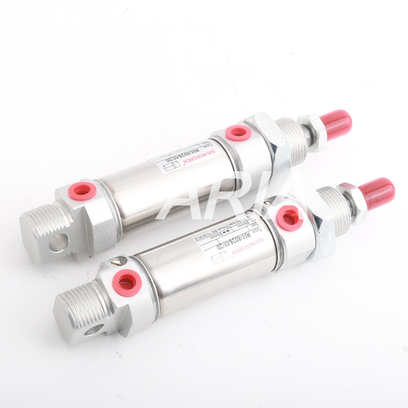 IMI Norgren RM/28010 /M/MF/JM/10/15/20/25/30/50/60/75/100/125/150/175/200MDiameter Silinder Φ 10 Silinder Silinder Mini ISO6432 Kerja Tunggal