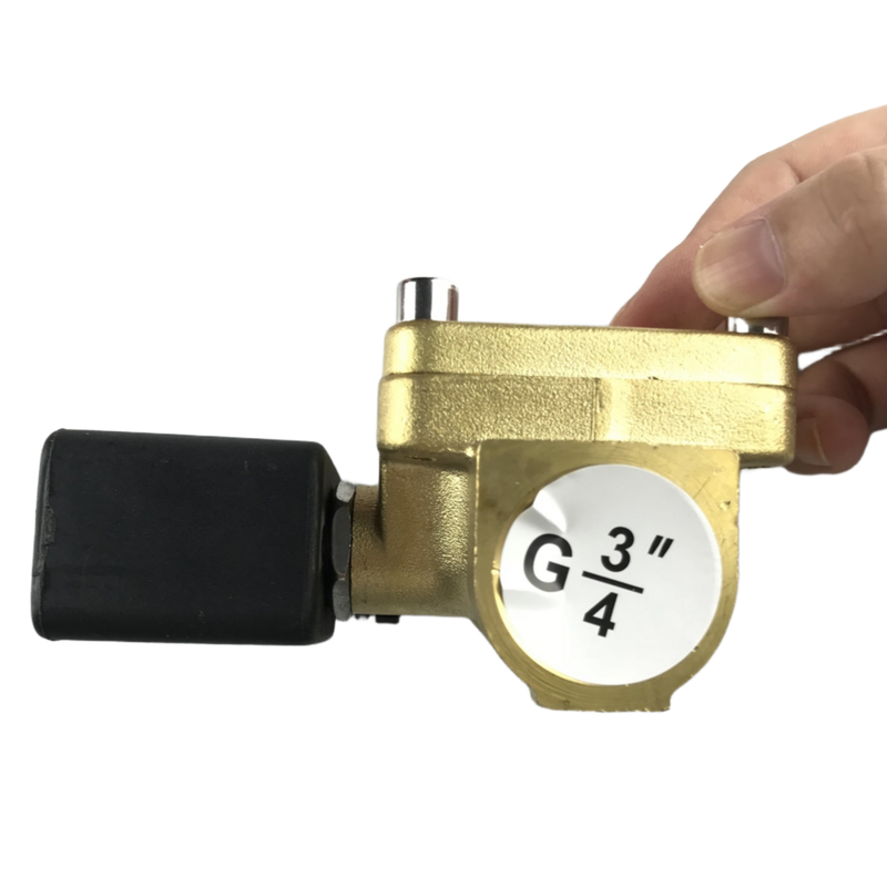 Ukuran Port 1/8 sampai 1 Inch Solenoid Valve Featuring Pressure Range 0 sampai 7 Bar for Fluid Control Solutions 0927200