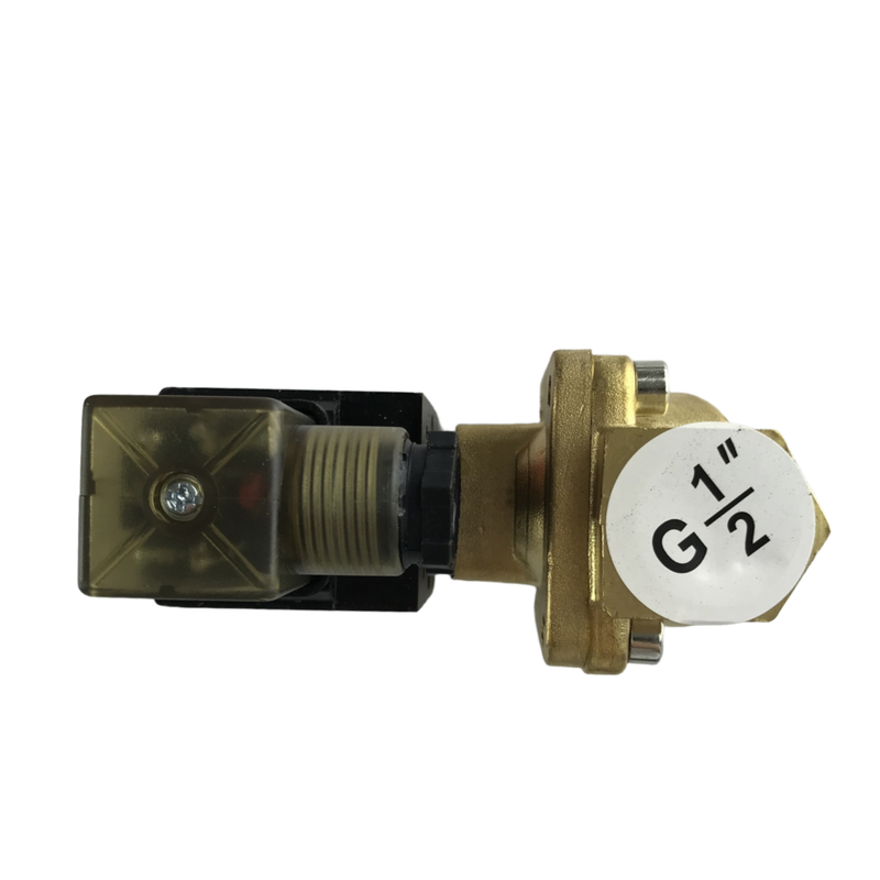 2/2 Cara Klep Solenoid Pneumatik yang Biasanya Ditutup Dengan Ukuran Pelabuhan Bahan Badan Kuningan 3/8 "ke 2" untuk Operasi PU225-04