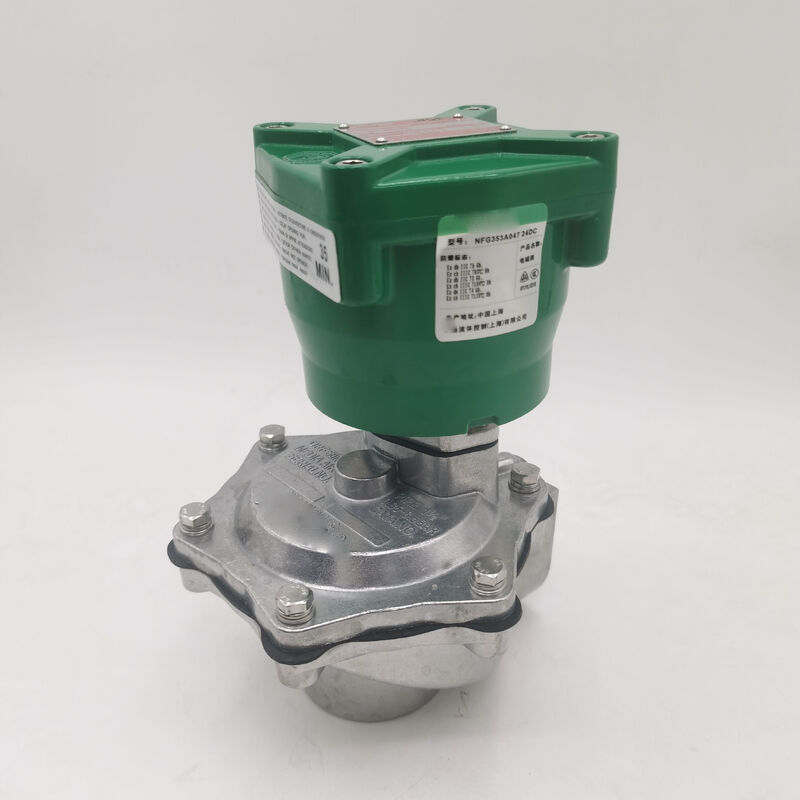 ASCO NFG353A044.24/DC - G1, Ukuran Lubang 27mm, Berulir, Badan Aluminium, ATEX, Segel NBR, Seri 353 - ASCO Dust Collector Pulse Katup pulsa tahan ledakan