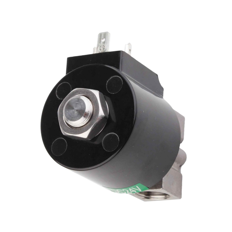 8.7AAS020B Port Ukuran 1/2 3/8 Pneumatic Solenoid Valve Baja tahan karat 304 Bahan bodi Lubang Ukuran 2mm