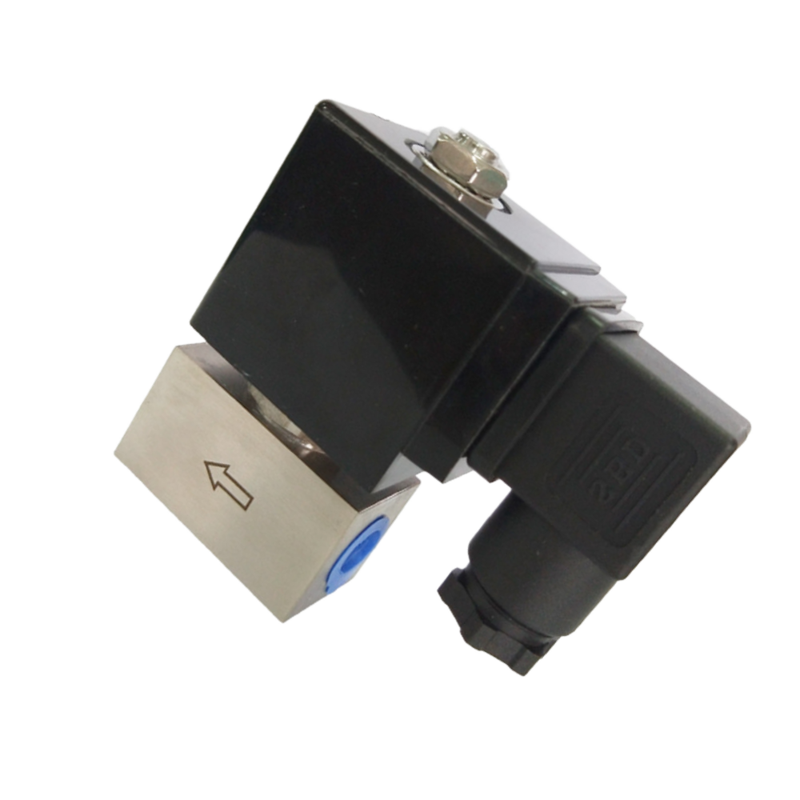 SH-010ES Stainless Steel 304 Solenoid Valve 1/4 3/8 Port Size Valve serbaguna 1mm Opening Size 0-150 bar Tekanan kerja