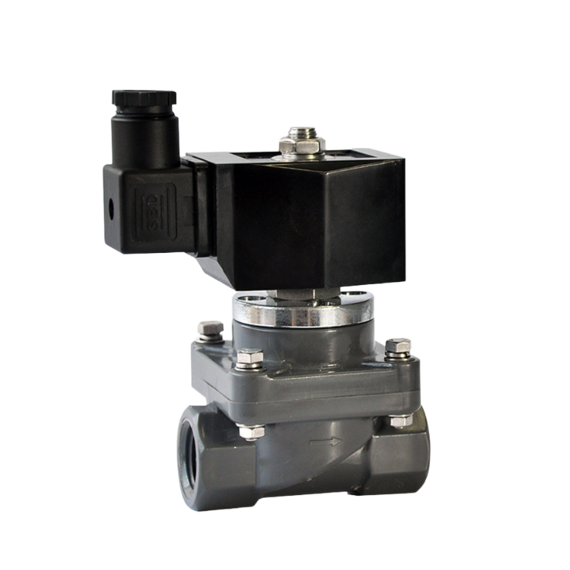 FF1U32B32 Piston Pilot Operated Pneumatic Solenoid Valve Mengintegrasikan EPDM Seal Material 6 Bar 32mm