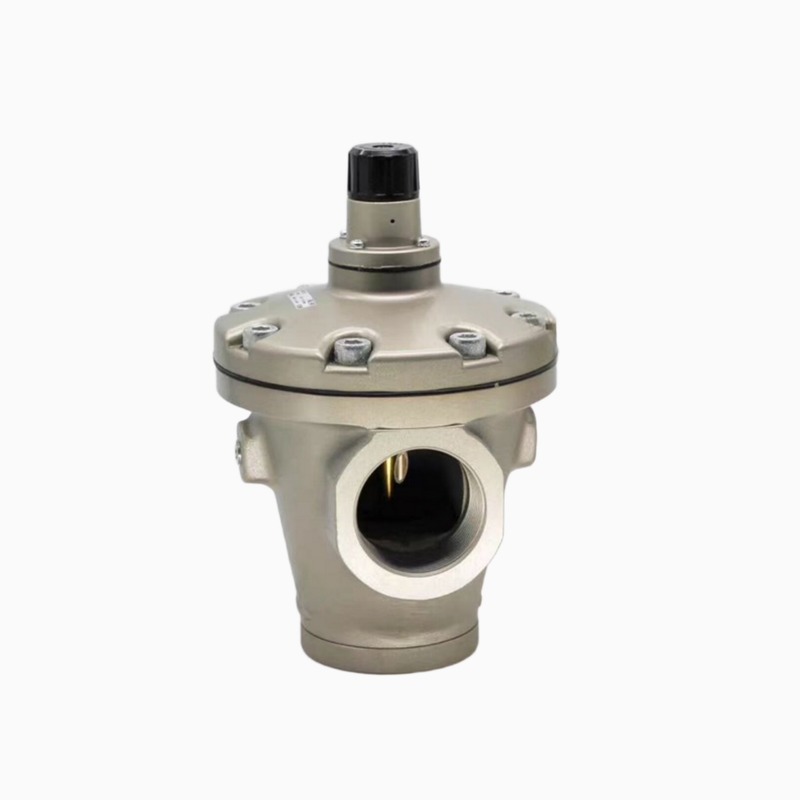 Katup Penstabil Udara untuk Jalur Utama Kompresor Udara Pabrik Seri AR825 SMC AR825-12, Regulator Tekanan Pelepas Aliran Besar 1,5"