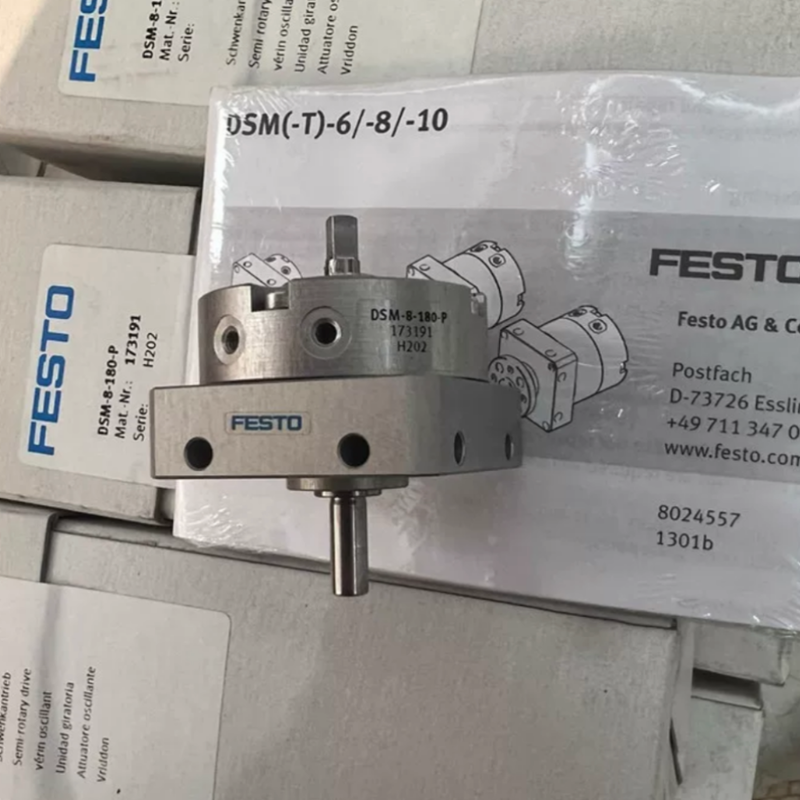 Silinder Putar Pneumatik Ganda Aksi Sudut Dapat Disesuaikan 270° Aktuator Semi-Rotary Ukuran 40