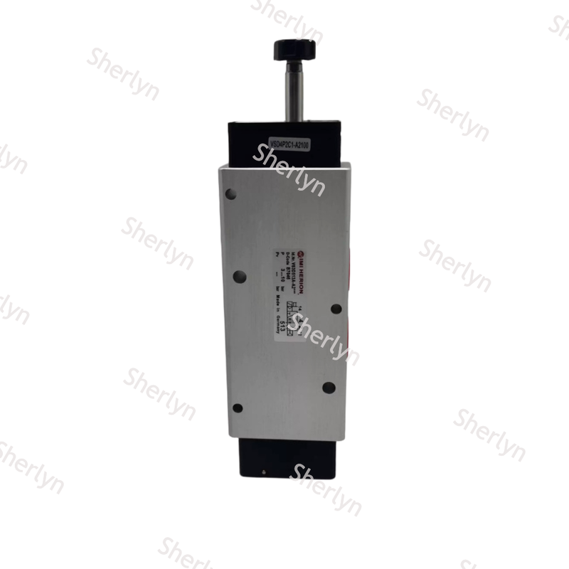 Pneumatic Industrial 5/2 Way Pilot Solenoid Valve V63D513A-A213J, NORGREN V63 Single Solenoid Spring Return Valve
