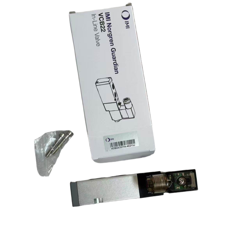 Katup Solenoid NAMUR 24VDC IMI Norgren VCB22C517A-AE213J G1/4 5/2 Tunggal untuk Aktuator Rotary Katup Arah Pneumatik IMI Norgren