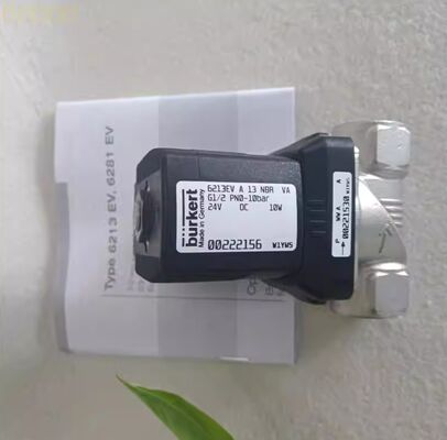 Katup Solenoid Burkert 6213EV 00222156 24VDC 10W 00221530 Baja Tahan Karat