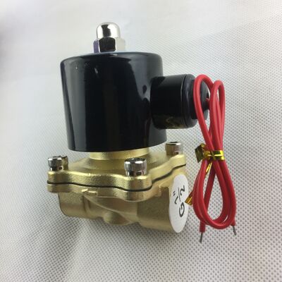 Uw-40 1-1/2 Inci, Diameter Lubang 40mm Katup Solenoid Dua Arah Katup Elektromagnetik Katup Air