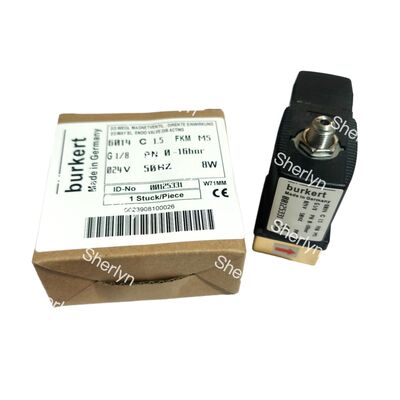 2/2 NC Direct Acting Solenoid Valve 00125304, G1/4 Inch Port, 3.0 Flow Orifice, FKM Sealed Brass Valve, 220V AC Industrial Power, Tekanan Kerja 10bar