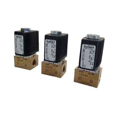 6281 Series BURKERT 00221884 G1 Solenoid Valve 2/2 NC Untuk Kontrol Medium Pipa