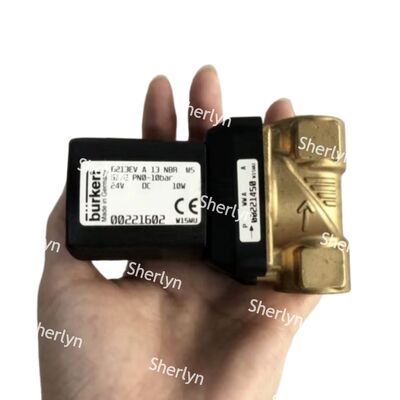 2/2 Cara Biasanya Tertutup BURKERT 00221881 G3/4 Solenoid Valve Sistem Otomatisasi AC24V