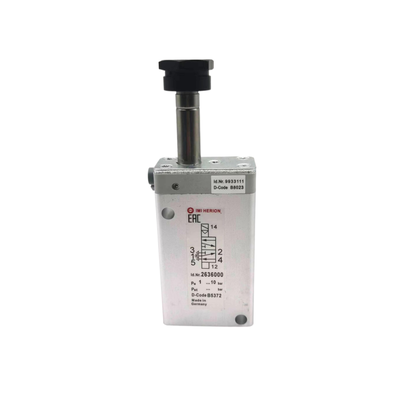 Katup Solenoid Norgren 2636000 Katup Kontrol Arah Pneumatik Port G1/4 Katup Spul 5/2 Arah untuk Otomasi Industri