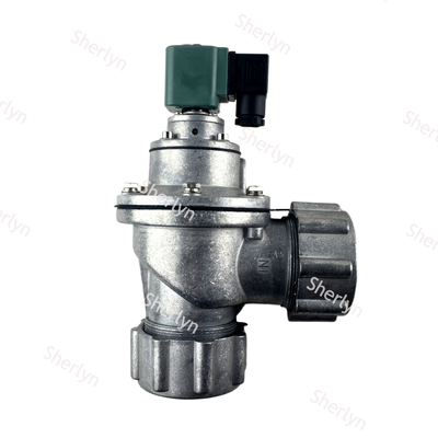BFEC DMF-ZM-40 1.5" Katup Solenoid Pulsa Sudut Kanan Tipe Mur, Katup Pembersih Jet Kolektor Debu Baghouse DN40