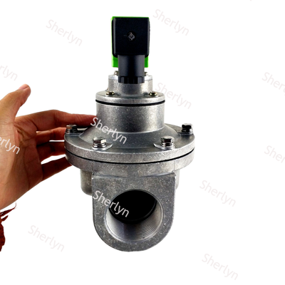 DMF-T-40S BFEC Katup Pulsa Solenoid Inline DN40, 1.5 Inci, Kumparan DC24V AC220V Opsional, Suku Cadang Pengumpul Debu