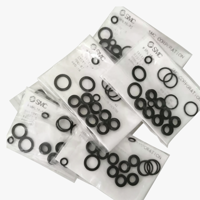 Kit Segel MHL2 dengan Material NBR untuk Ukuran Lubang 10mm hingga 40mm dan Kit Servis Aktuator Penjepit Pneumatik Mekanisme Piston Ganda