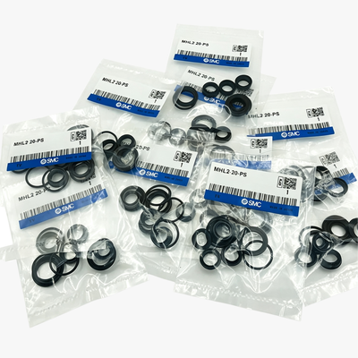Kit Segel Material NBR Seri MHL2 untuk Ukuran Lubang 10mm hingga 40mm dengan Mekanisme Piston Ganda