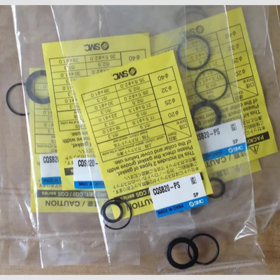 Kit Perbaikan Seal CQMB20 PS Kompatibel Dengan Silinder Udara Flensa Kompak Bore 20mm SMC Ganti Seal Internal yang Menua Hentikan Kebocoran Udara untuk Jig Penjepit